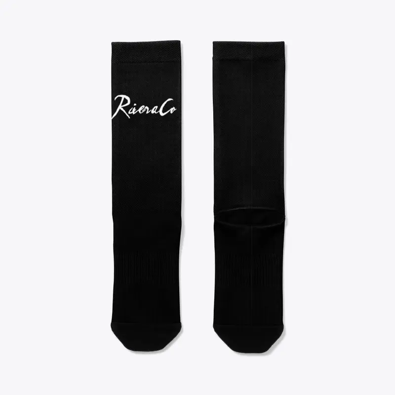 RiveraCo black socks