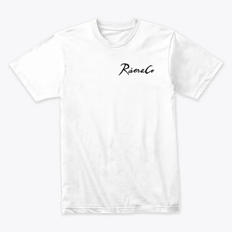 RiveraCo White Tee RC